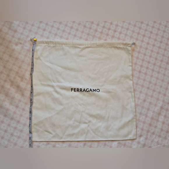 Ferragamo Dust Bag – 16.25" × 15.5" Drawstring Storage Pouch - Picture 3 of 5